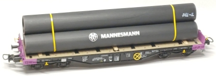 Loewe 2556 - H0 - Stahlrohre Mannesmann, 140 mm